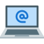 E-Mail pour ordinateur portable icon