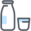 Botella de leche icon