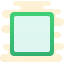 체크되지 않은 체크 박스 icon