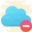 Supprimer du Cloud icon