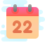 Calendário 22 icon