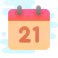 Kalender 21 icon