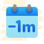 Минус 1 месяц icon