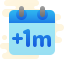 Плюс 1 месяц icon