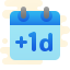 Plus 1 Tag icon