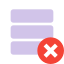 Delete Database icon