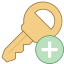 Agregar clave icon