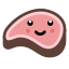 Kawaii Steak icon