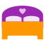 Letto matrimoniale icon