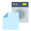 Lenzuola in lavanderia icon