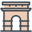 Arc de triomphe icon