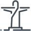 Statue von Christus, dem Erlöser icon