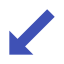 Down Left Arrow icon