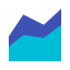 Graphique en Zone icon