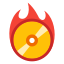 Burn CD icon