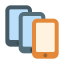 Mehrere Smartphones icon