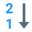 Reversed Numerical Sorting icon