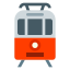 路面電車 icon