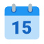 Calendário 15 icon