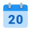Calendar 20 icon