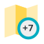 タイムゾーン +7 icon