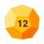 Dodecahedron icon