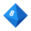 Octahedron icon