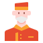 Bellboy in Mask icon