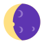 Lune descendante icon