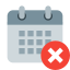 カレンダーの削除 icon