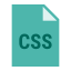 CSS Filetype icon