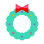 圣诞花环 icon