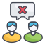 Disagreement icon