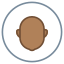圆形用户中性皮肤类型 6 icon