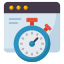 Page speed optimization icon