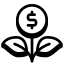 Weak Financial Growth icon