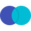 Mengendiagramm Differenzmenge links icon