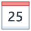 Календарь 25 icon