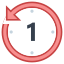 Countdown icon