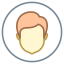 丸で囲んだユーザ男性の肌タイプ1 2 icon