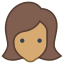 Mujer de usuario Tipo de piel 5 icon