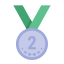 Medal Second Place icon