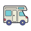 Parcheggio Campers icon