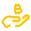 Bitcoin accepté icon