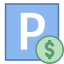 Parking payant icon