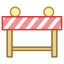 Bloqueio de estrada icon