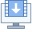 Invio fotogrammi video icon