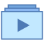 Playlist video icon