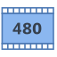 480P icon