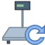 Industrial Scales Connecting icon